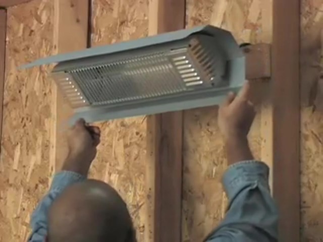 1200 - watt Heat Zone Garage / Patio Heater - image 4 from the video